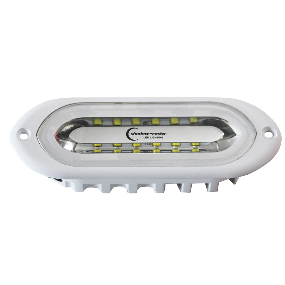 ShadowCaster SCMSL Series Flush Mount Spreader Light  White Housing  FullColor SCMSLFCCWH